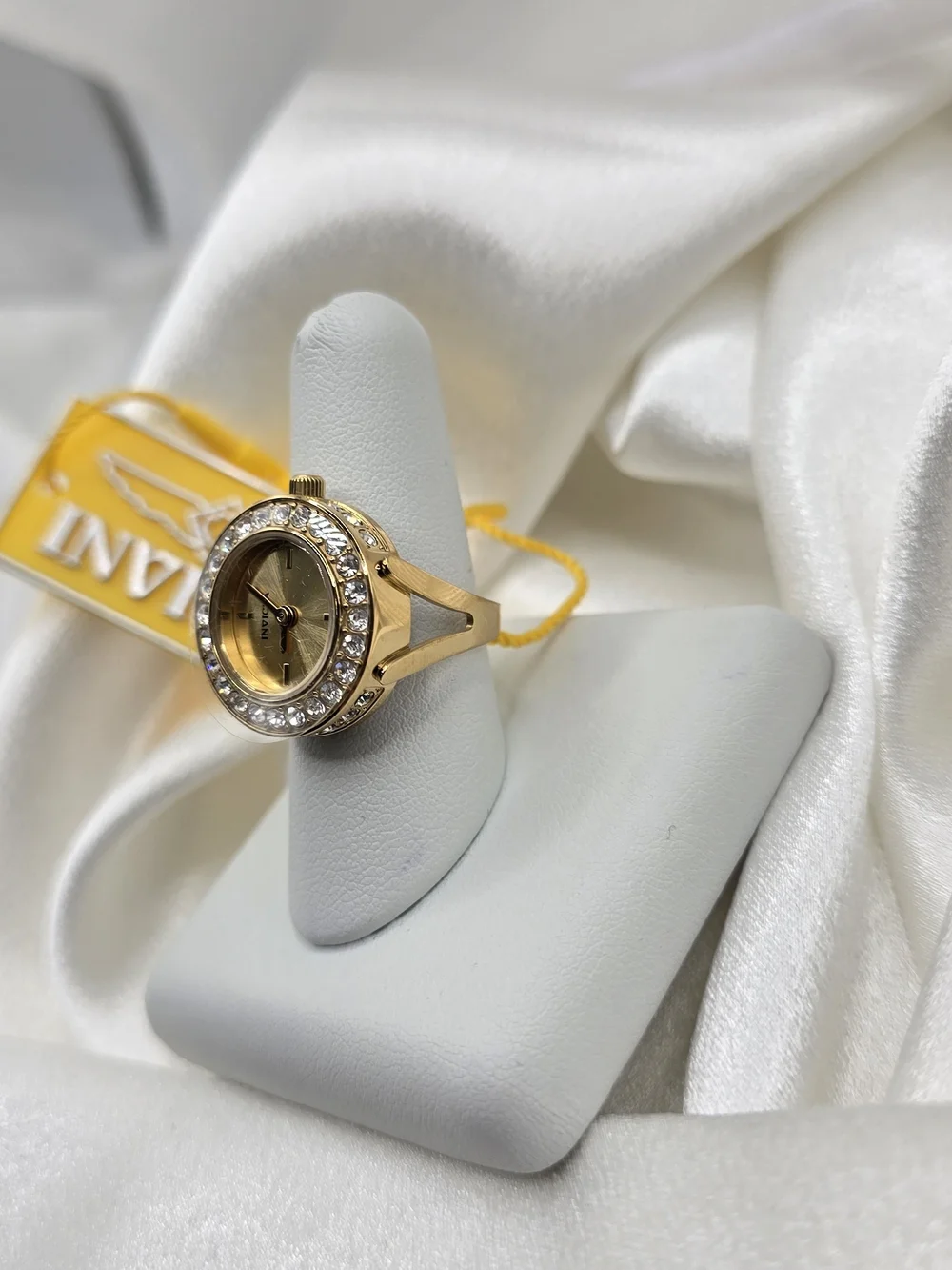 Invicta Gold Tone Ring Watch